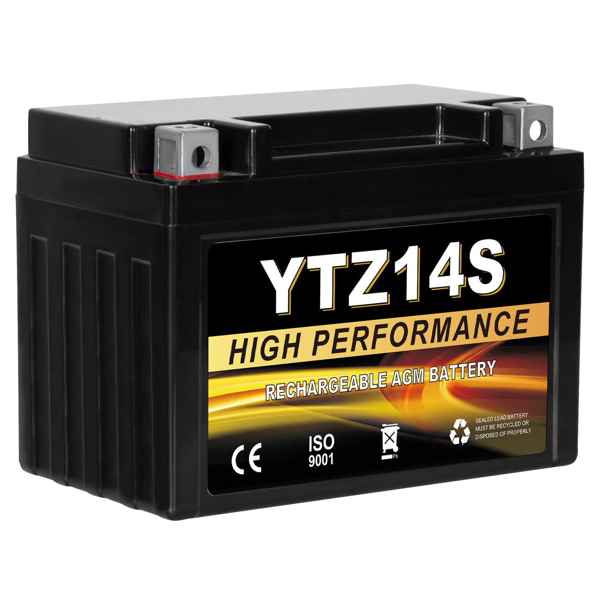 12V 11.2Ah AGM Sealed Motorcycle Battery H461400