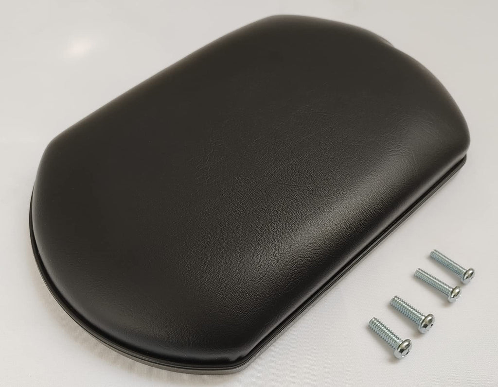 Black Vinyl Upholstered Wheelchair Elevating Leg Rest I77588
