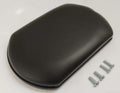 Black Vinyl Upholstered Wheelchair Elevating Leg Rest I77588