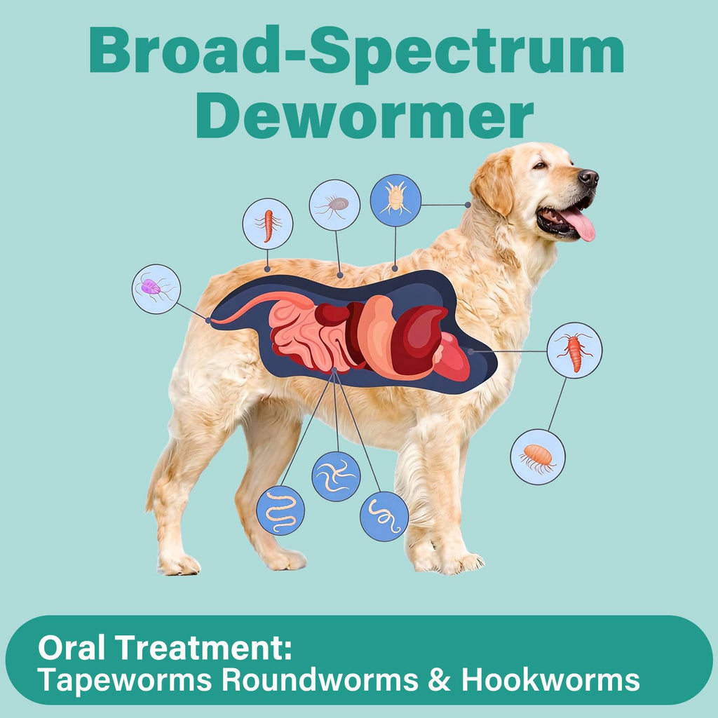Large Dog & Puppy Oral Worm Remover 50 Tablets R584697