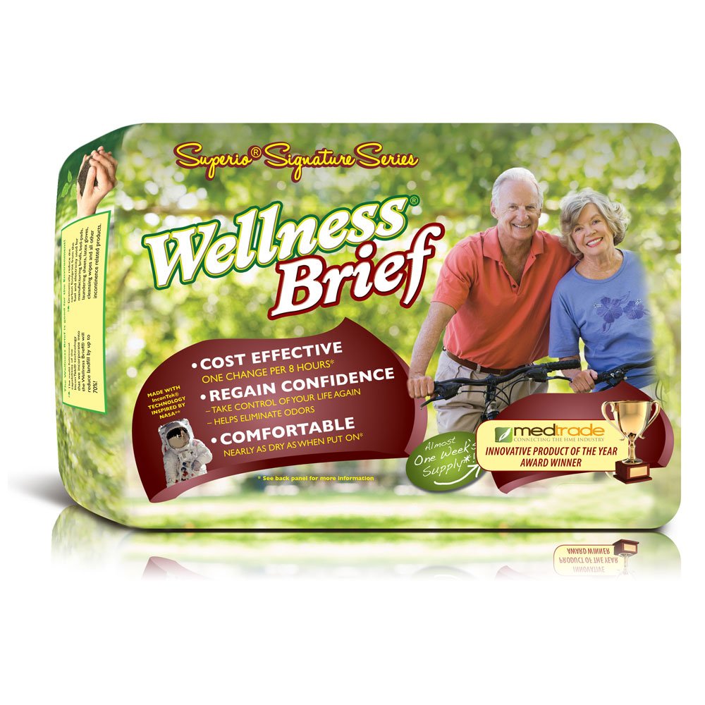 Large 12 Count Incontinence Brief I5888