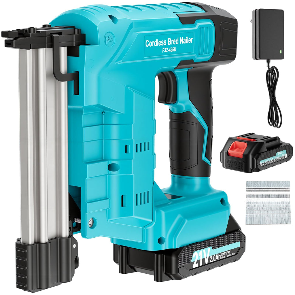 Cordless 2-in-1 21V Electric Nail Gun with Battery K2986