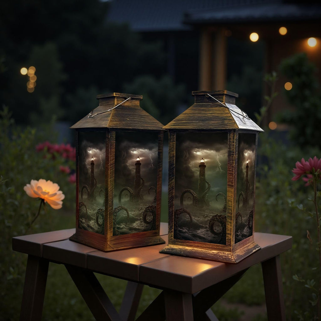 Waterproof Solar Powered Outdoor Hanging Lantern J311