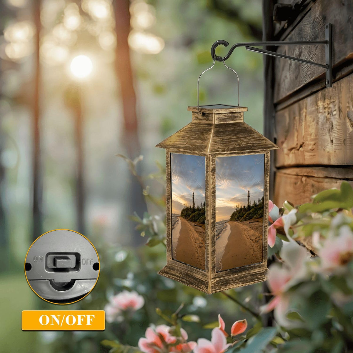 Waterproof LED Solar Lantern Q7225