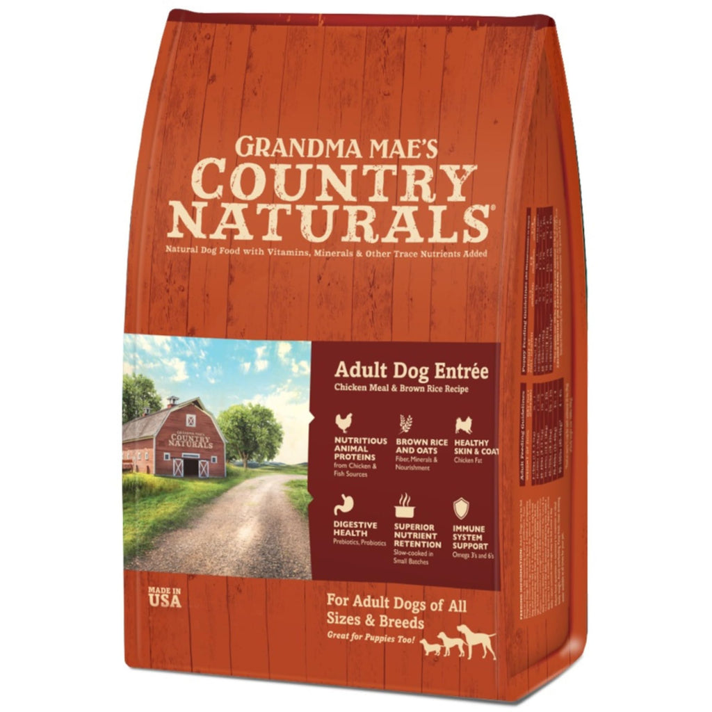 Chicken & Brown Rice Dry Dog Food 12 LB Bag C627