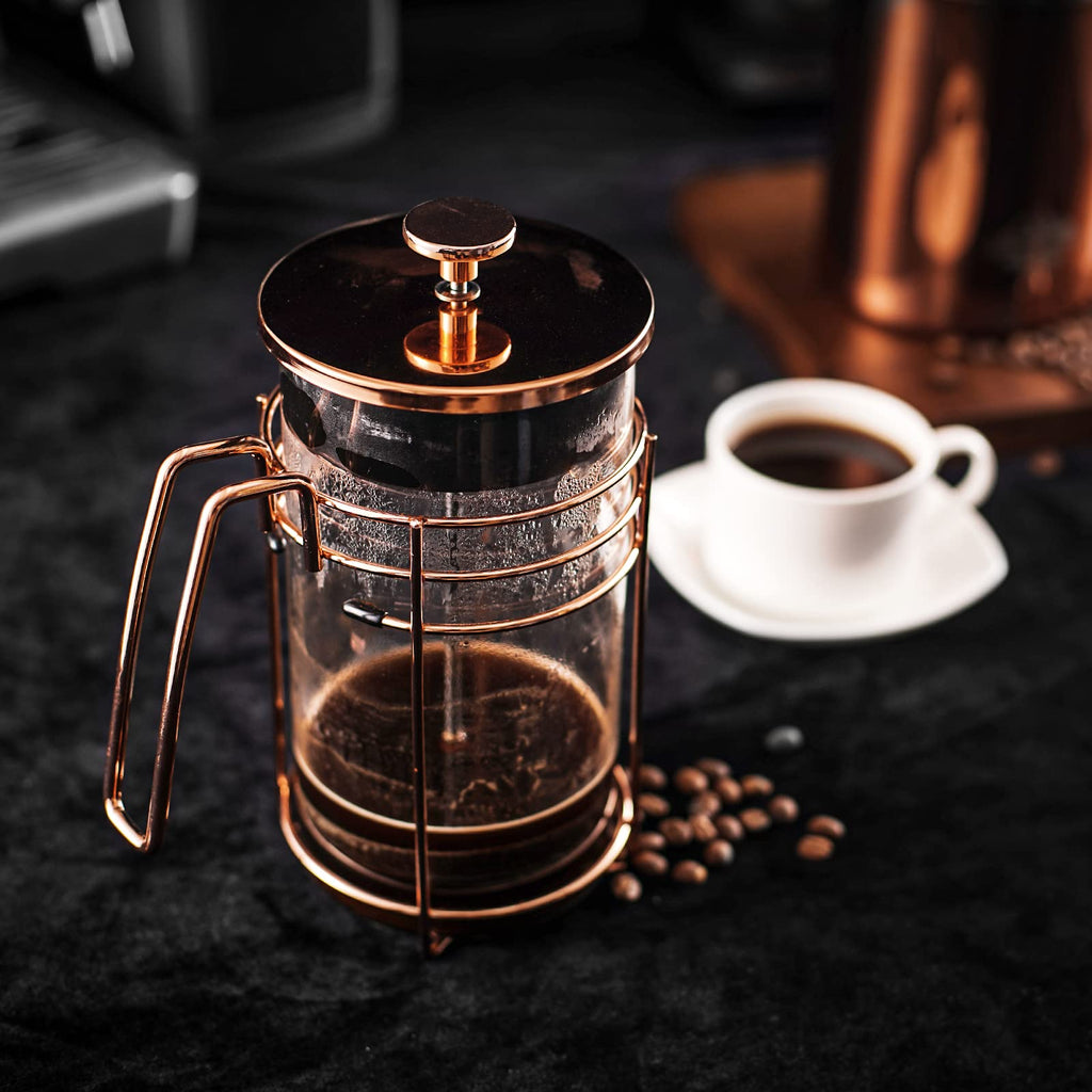 Small Stainless Steel French Coffee Press 34 Ounce J5525