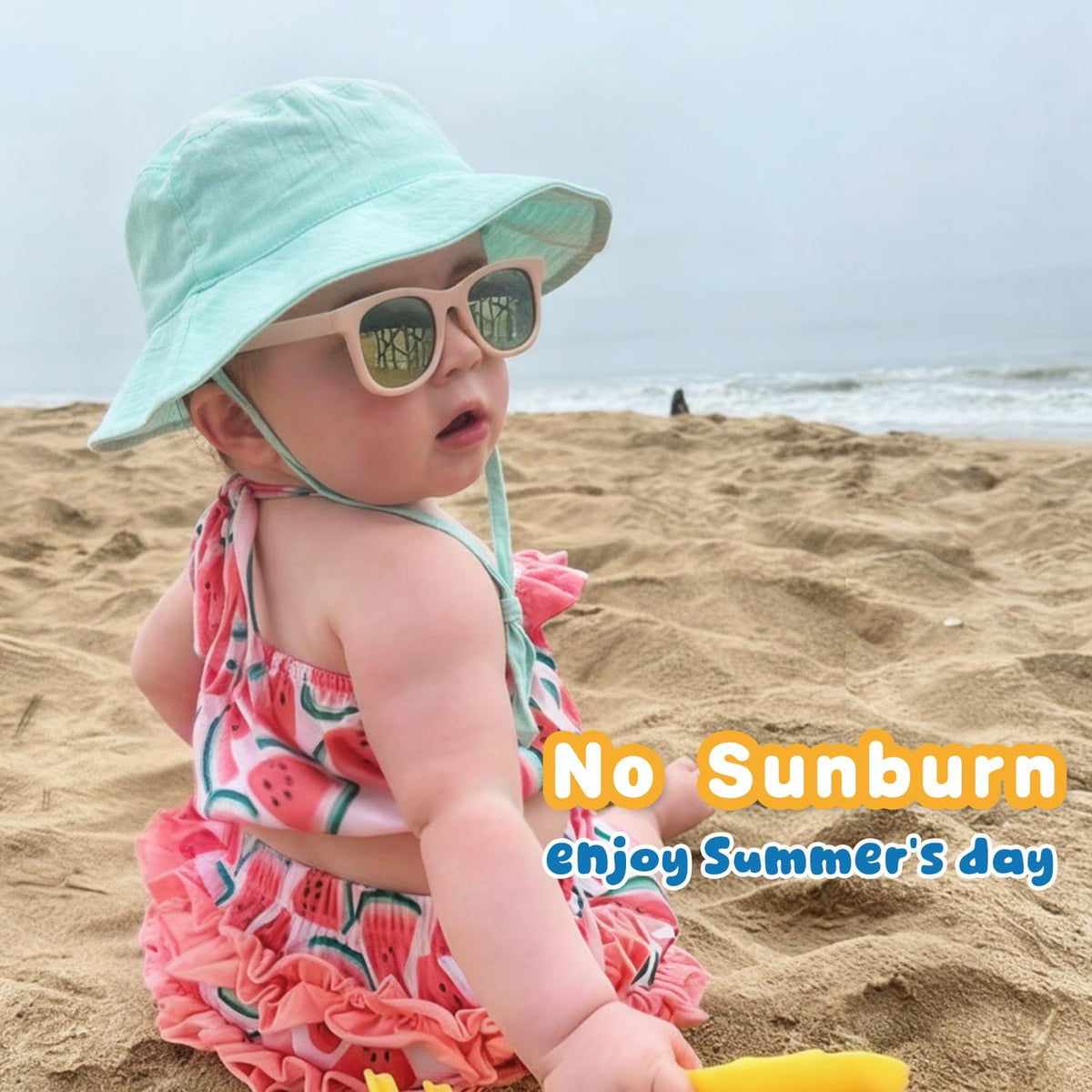 Muslin Baby Sun Hat Bucket Hats B298305