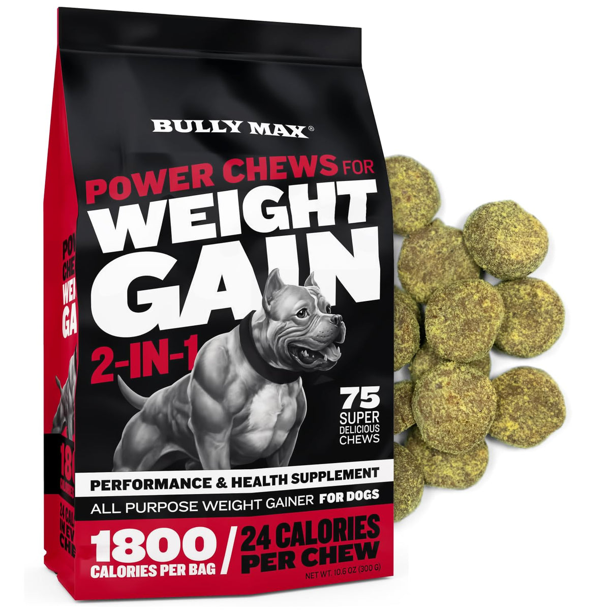 Dog Weight Gainer Chews & Muscle Builder Tablets & Liquid Muscle Builder Supplement H1981