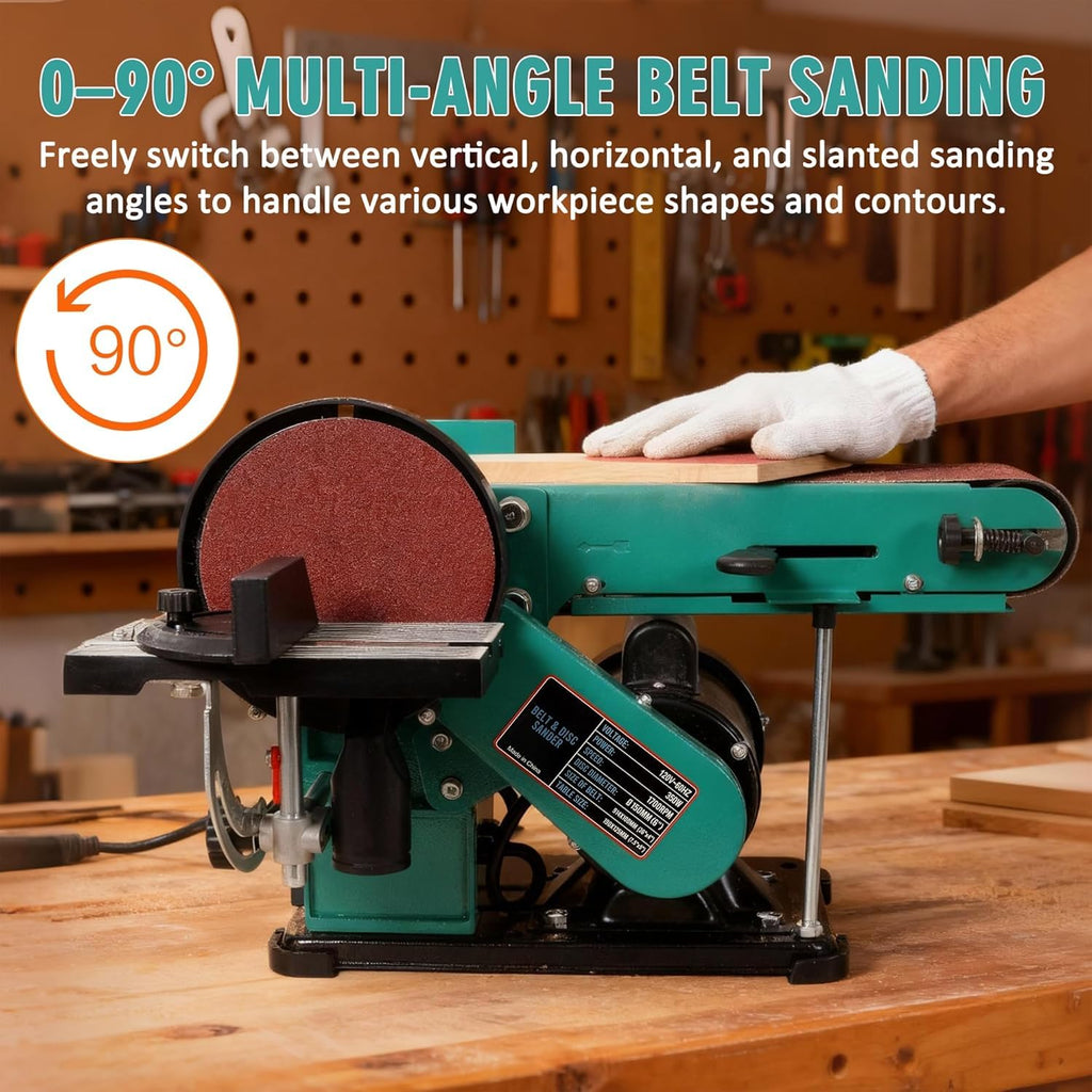 4 x 36 in. Adjustable Belt Sander R955735