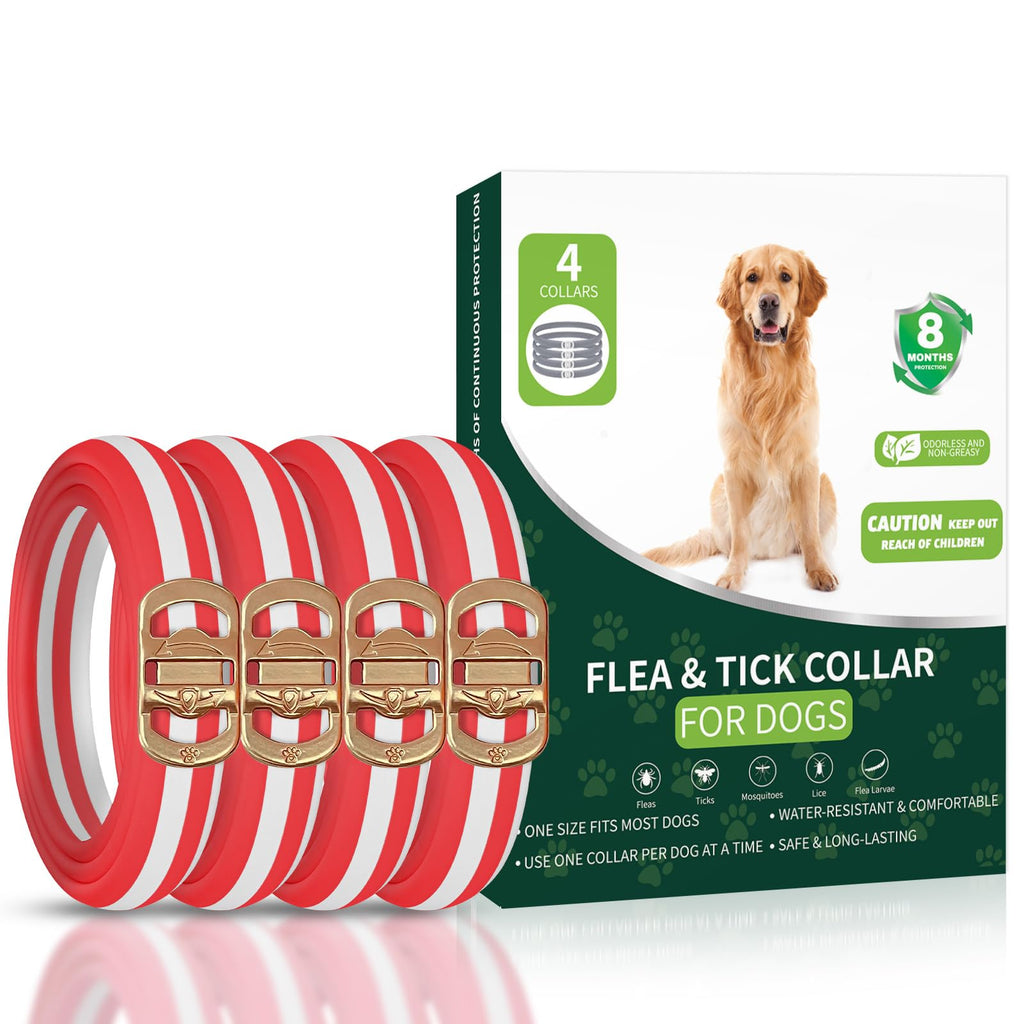 4 Pack Flea and Tick Collar for Dogs K583440