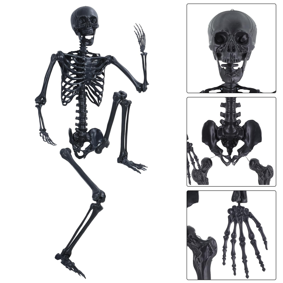 Life Size Posable Plastic Skeleton K3406