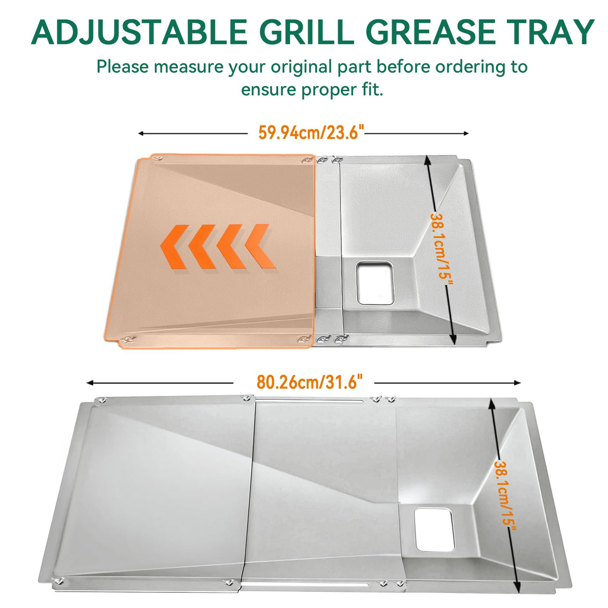 Universal Grease Tray with Catch Pan Z7200