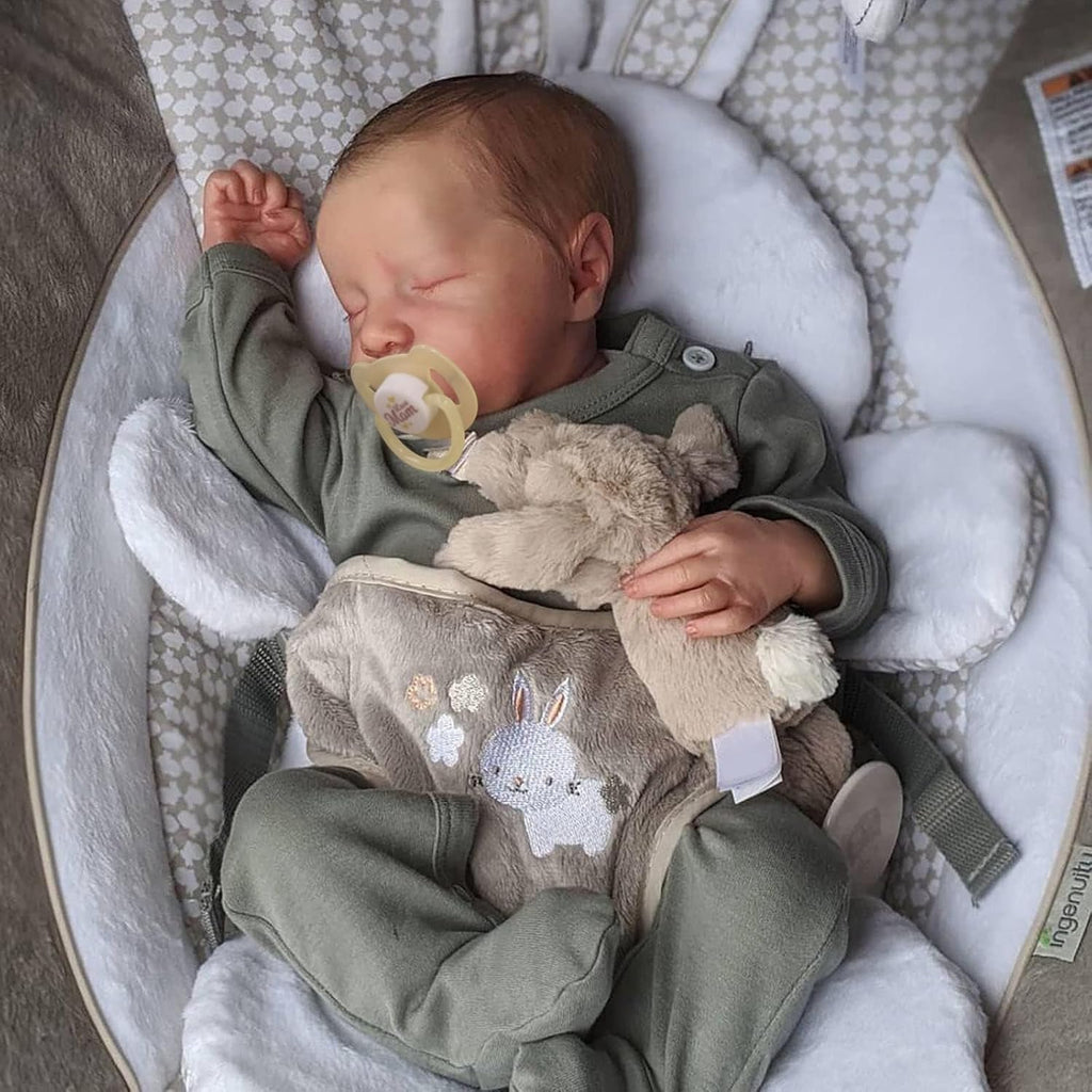 20 Inch Realistic Newborn Baby Doll with Poseable Body D4211