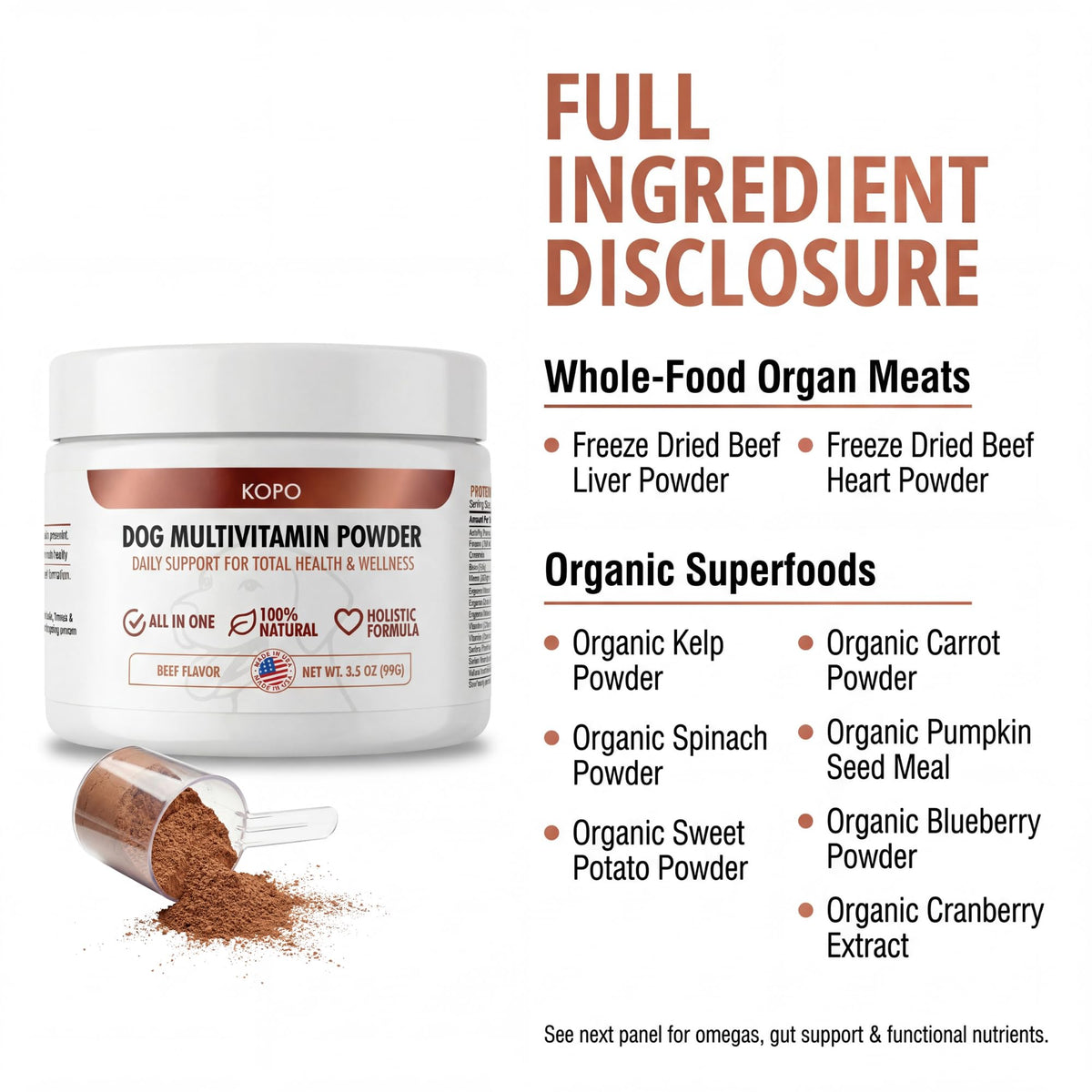 Dog Multivitamin Powder A777