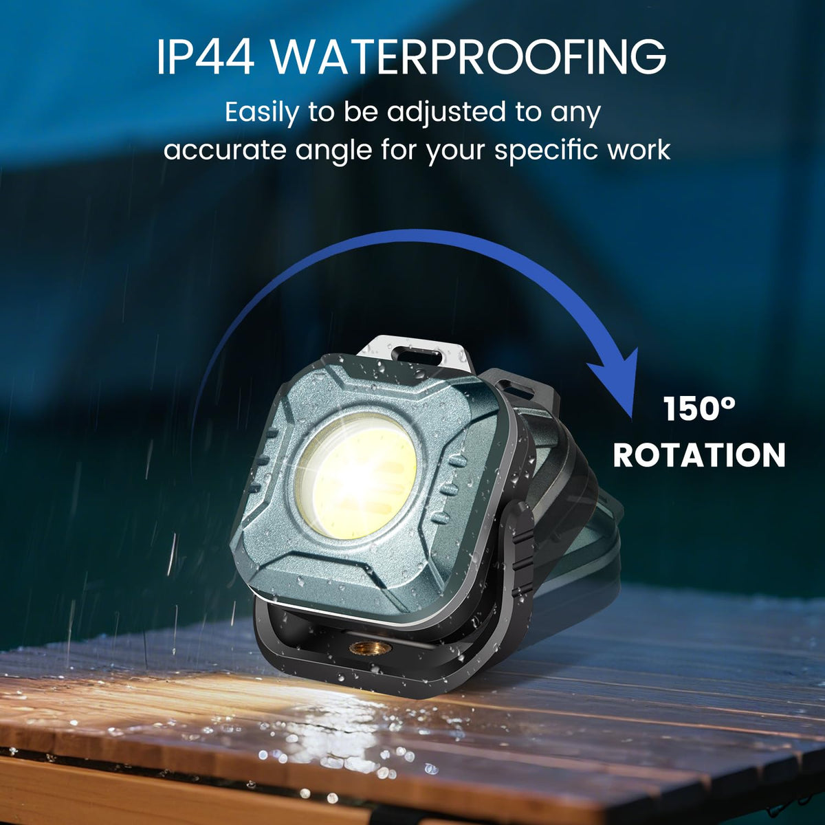 Rechargeable 500 Lumens Magnetic Work Light C2455