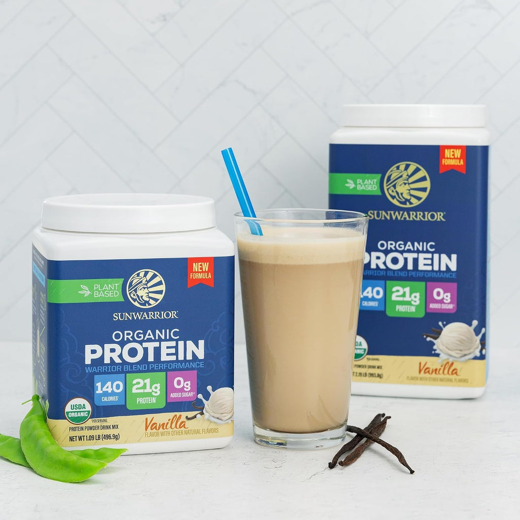 Organic Vanilla Protein 17.44 OZ K16560