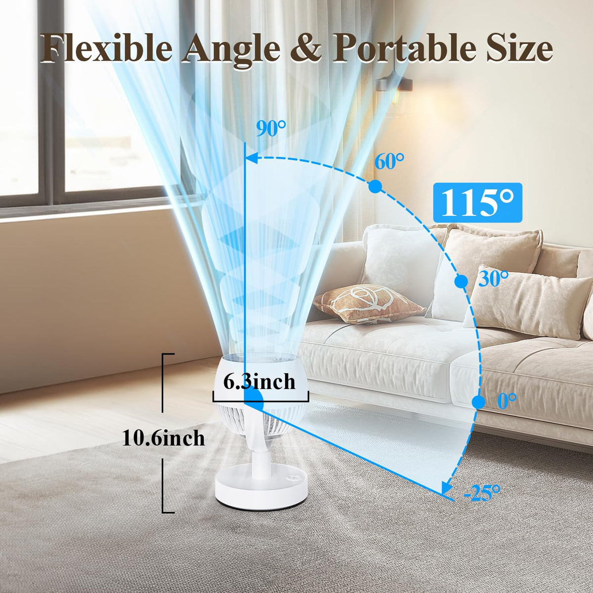 Portable Air Circulator Fan T92327