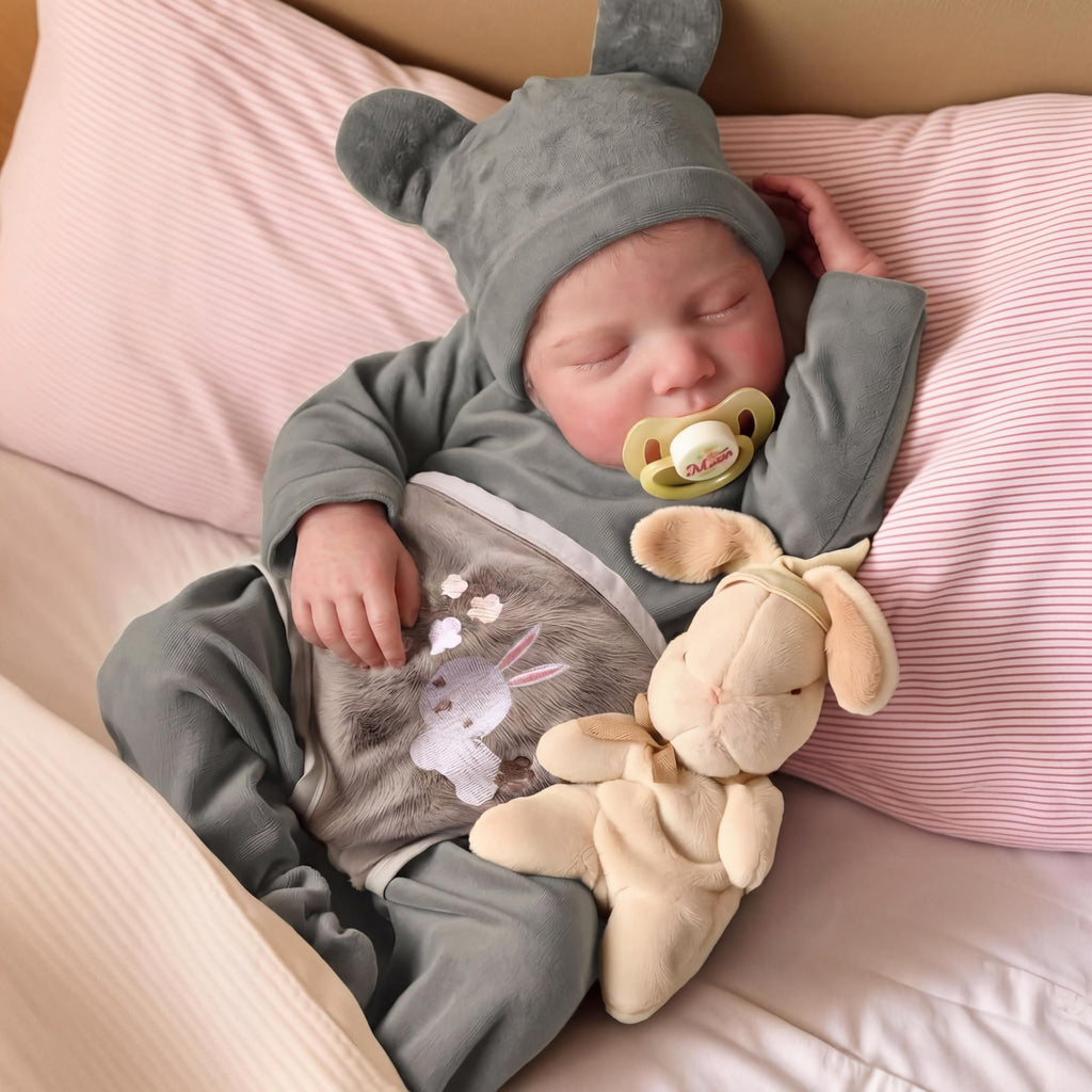 20 Inch Realistic Newborn Baby Doll with Poseable Body D4211