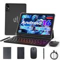 Android 16 Tablet 10 Inch 20GB RAM 128GB ROM Black T418