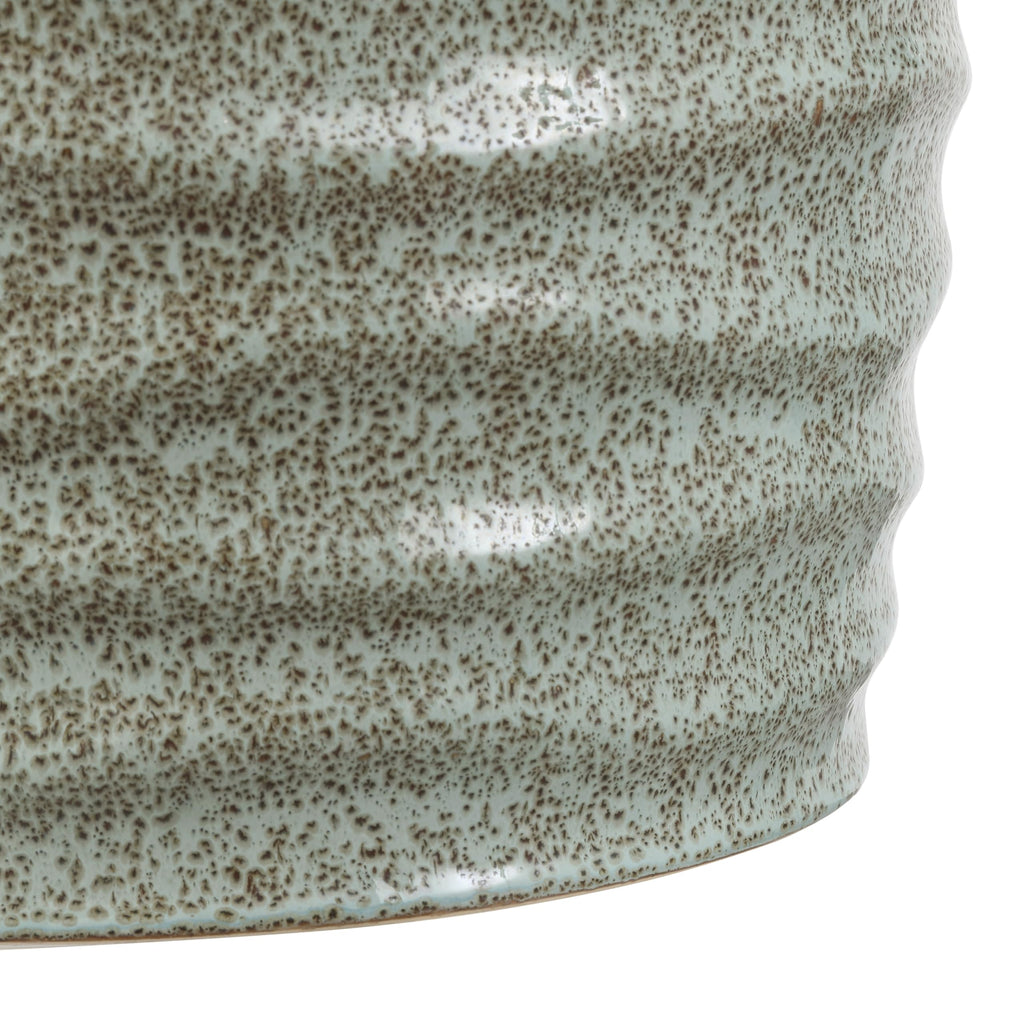 Blue Ceramic Garden Stool C296241