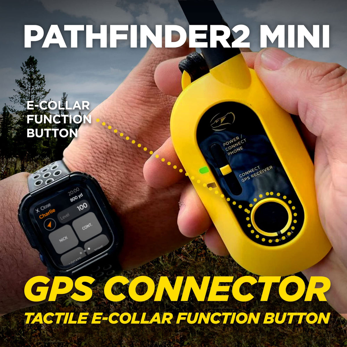 Rechargeable GPS Training Collar with Remote M442