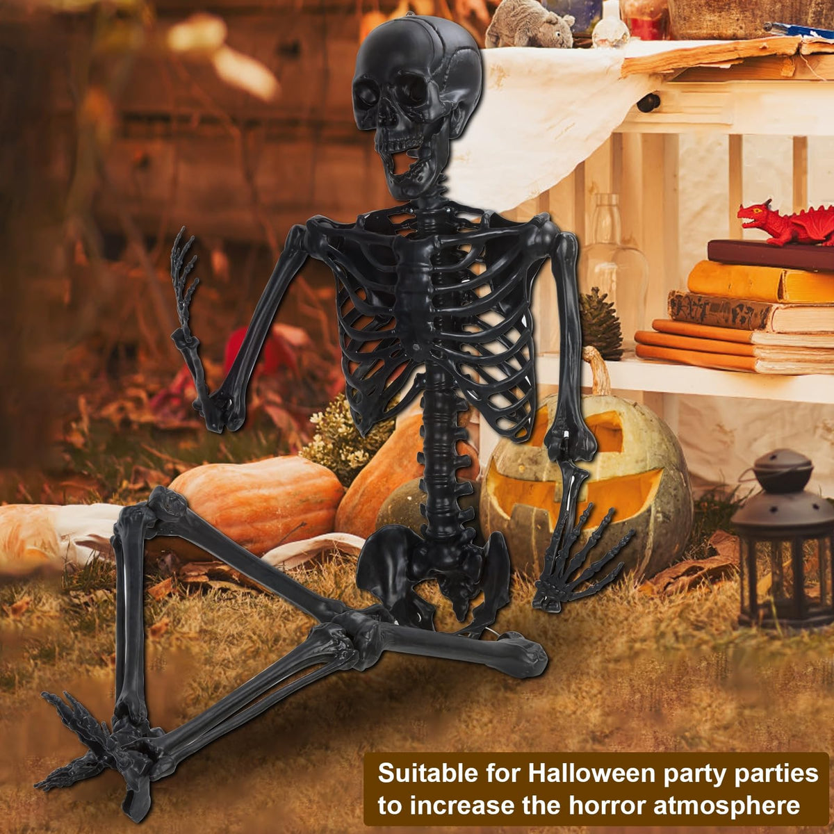 Life Size Posable Plastic Skeleton K3406