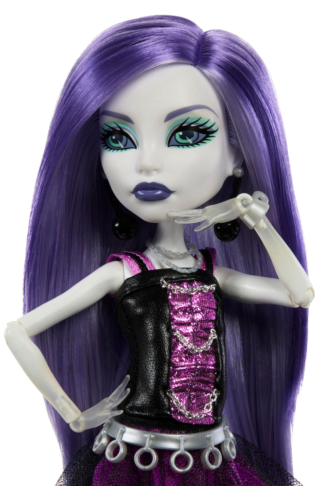 Monster High Doll with Doll Stand, Diary & Pet Ferret V514114