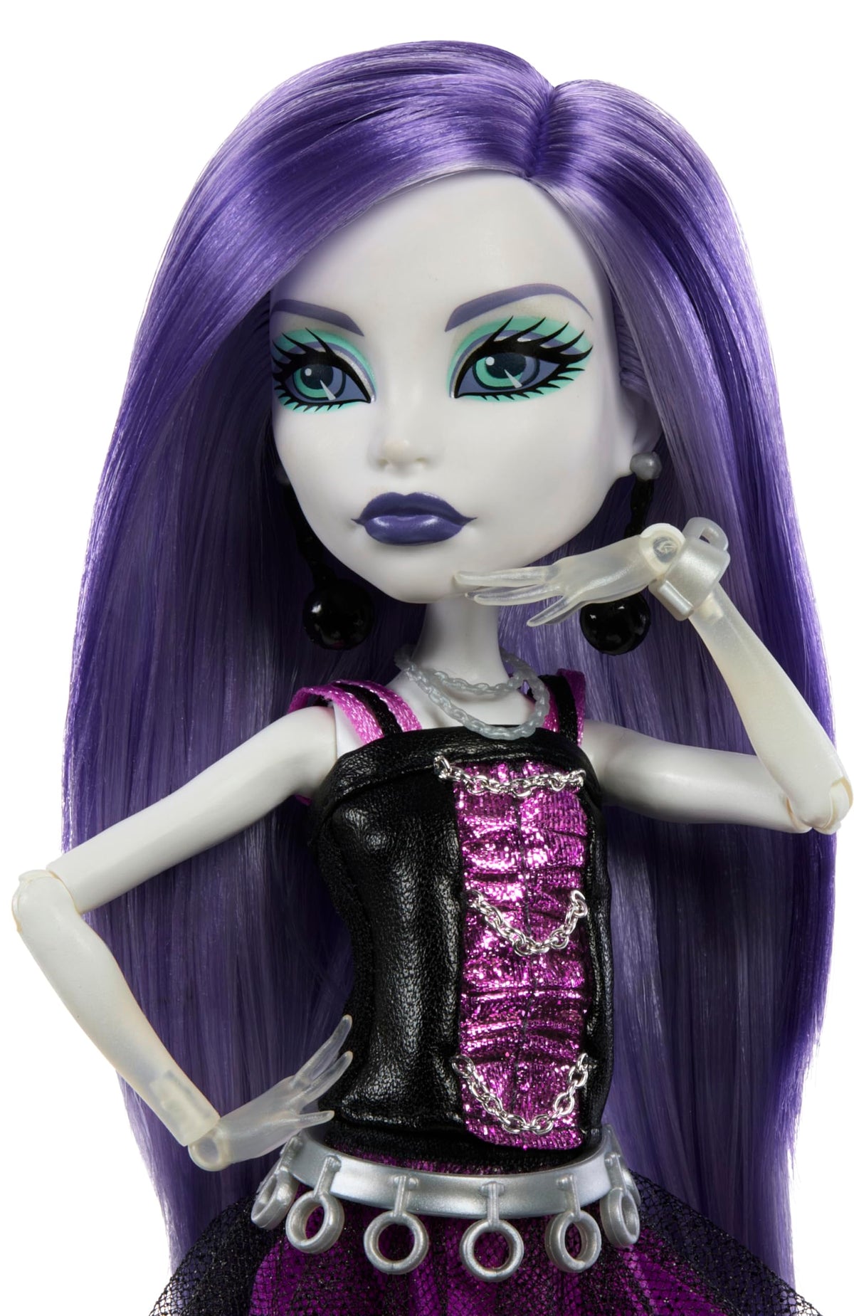 Monster High Doll with Doll Stand, Diary & Pet Ferret V514114