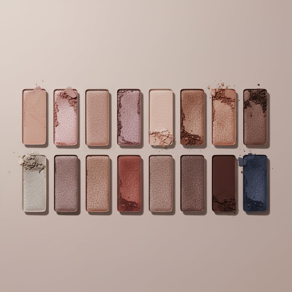 16 Soft Nude Shimmer & Matte Eyeshadow Palette U942950