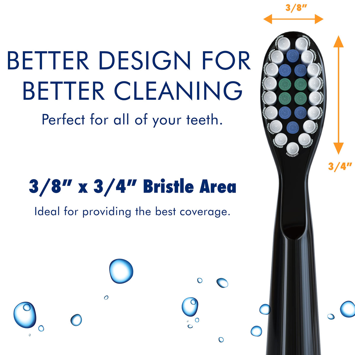 Rechargeable Electric Toothbrush Set with 14 Brush Heads E37323
