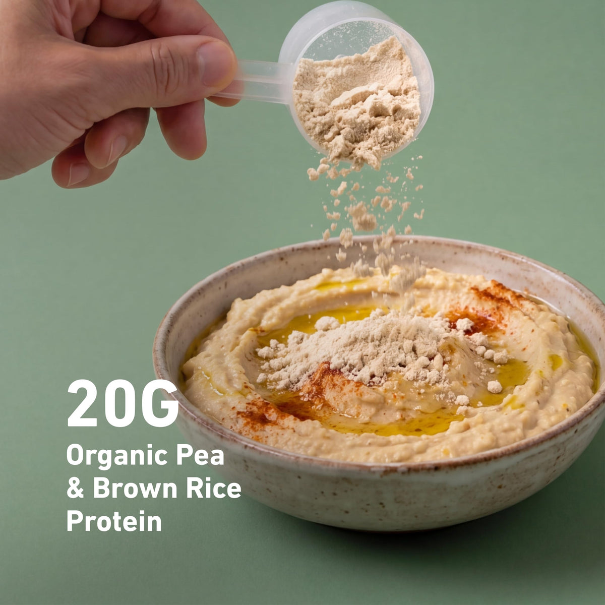 Plant-Based Protein Powder 20g Pea and Rice Protein Unflavored 20 Servings R299