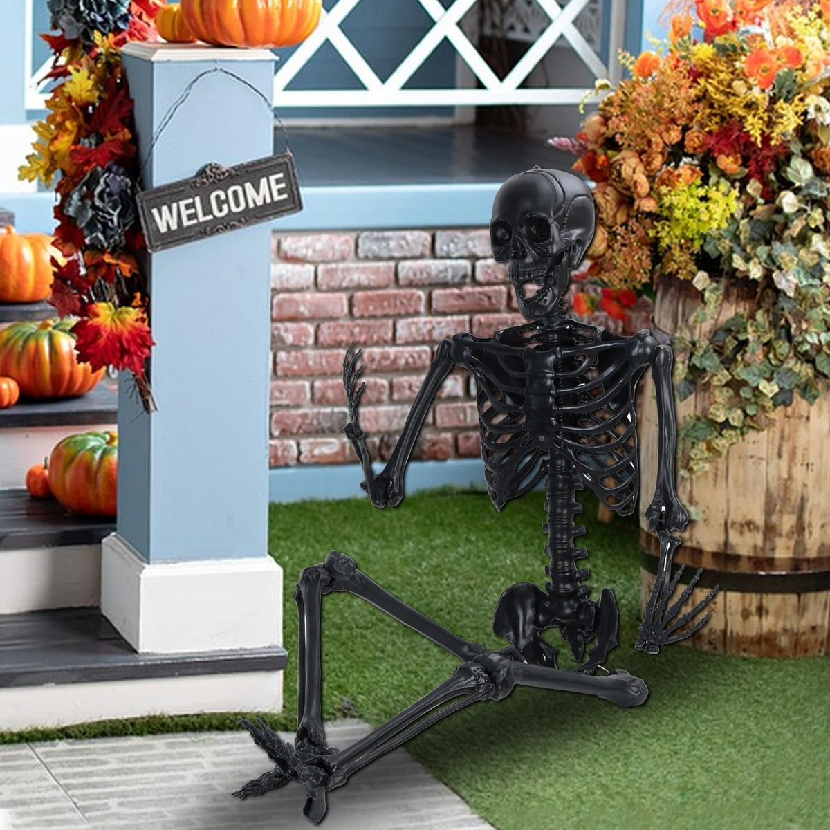 Life Size Posable Plastic Skeleton K3406
