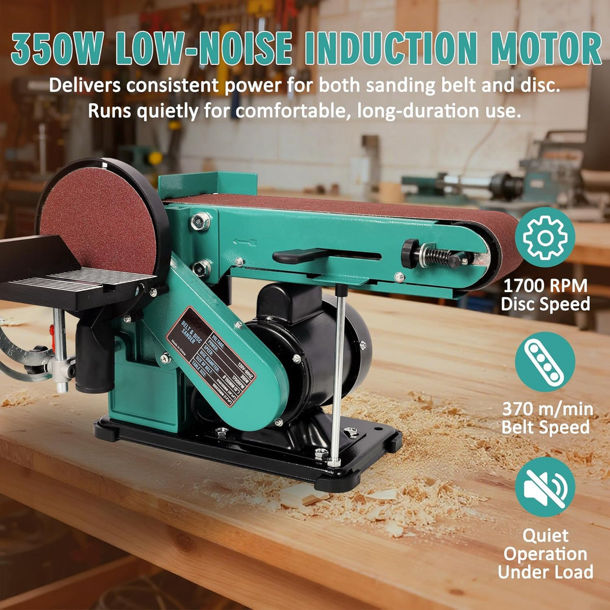 4 x 36 in. Adjustable Belt Sander R955735