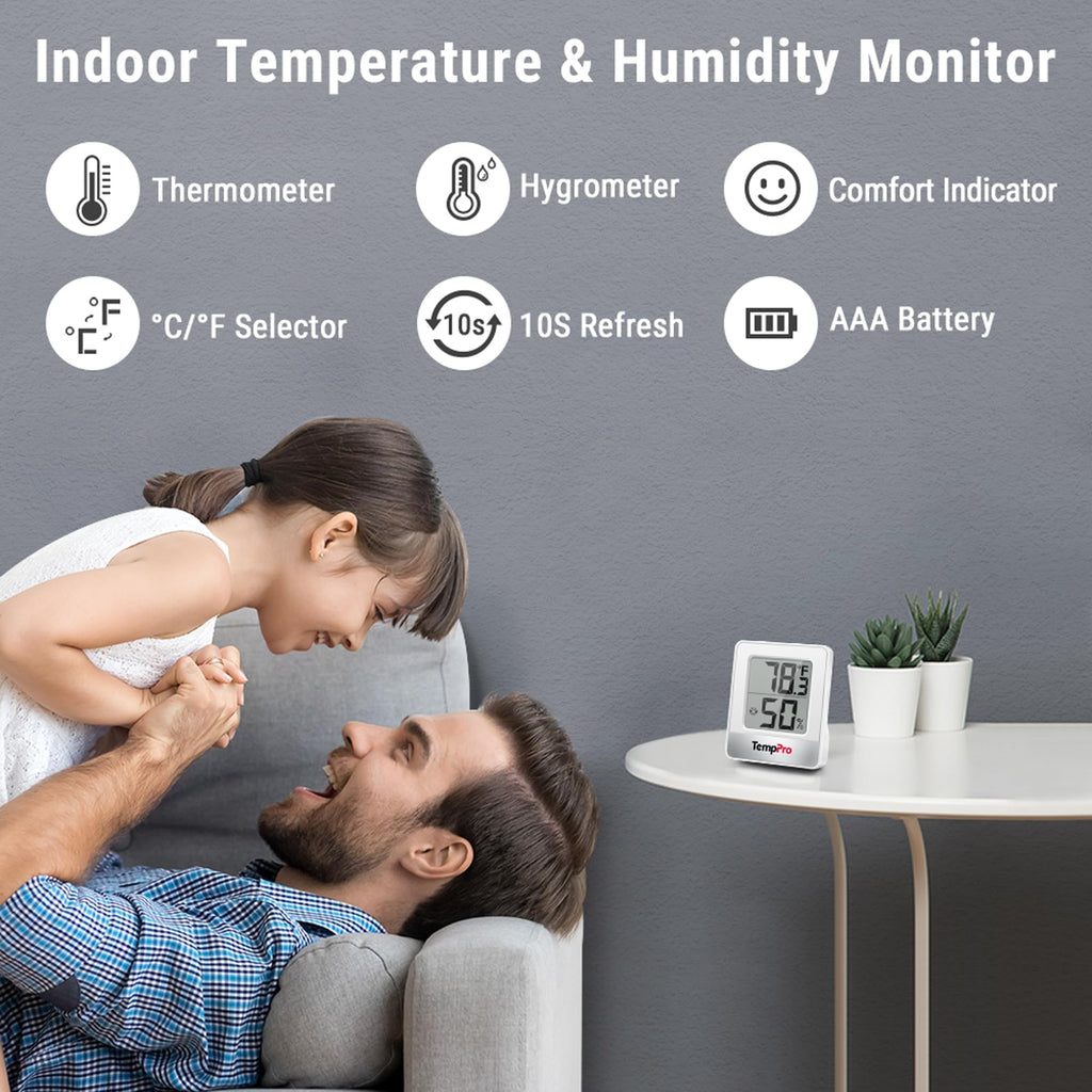 Digital Hygrometer Indoor Thermometer Q43223