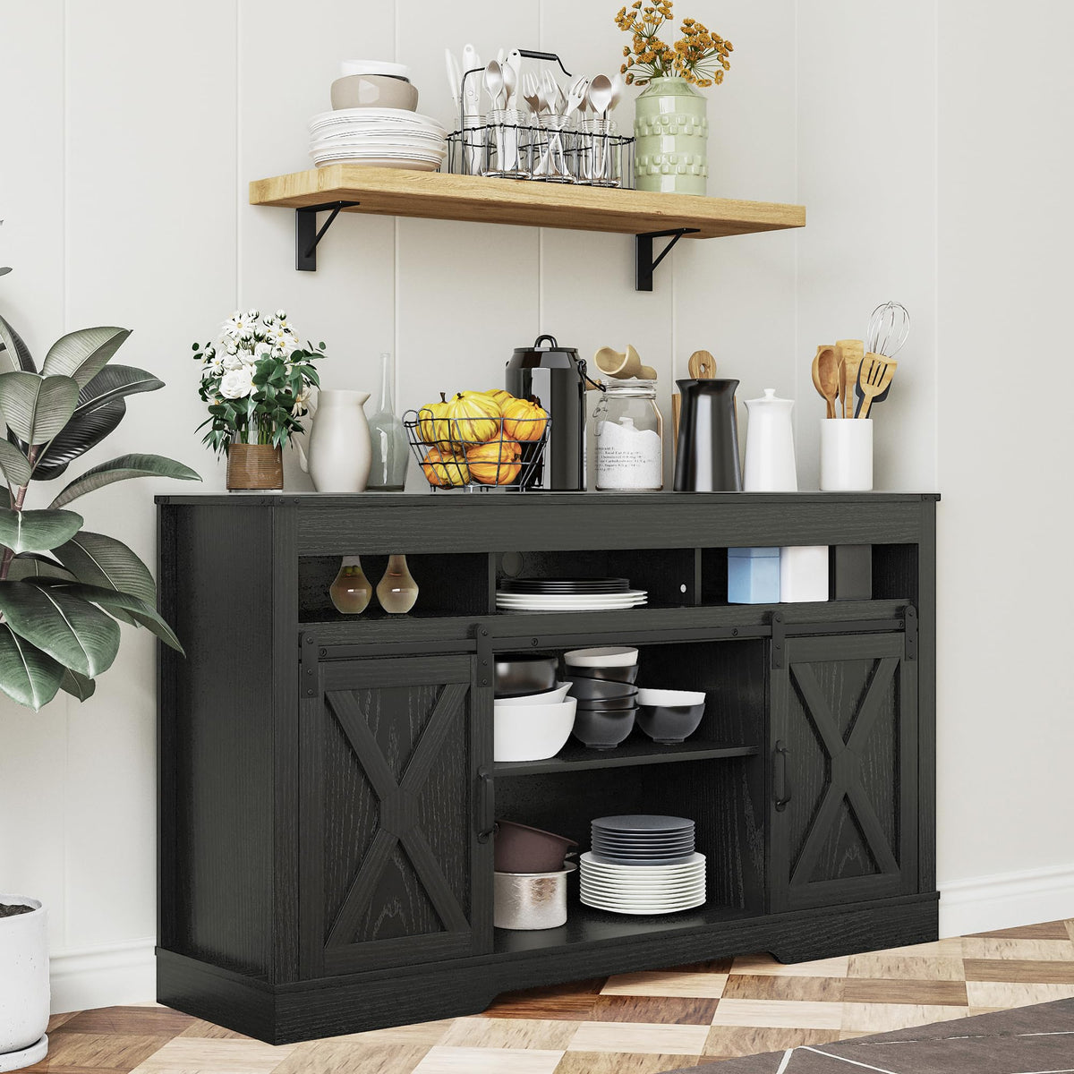 Farmhouse TV Stand T410996