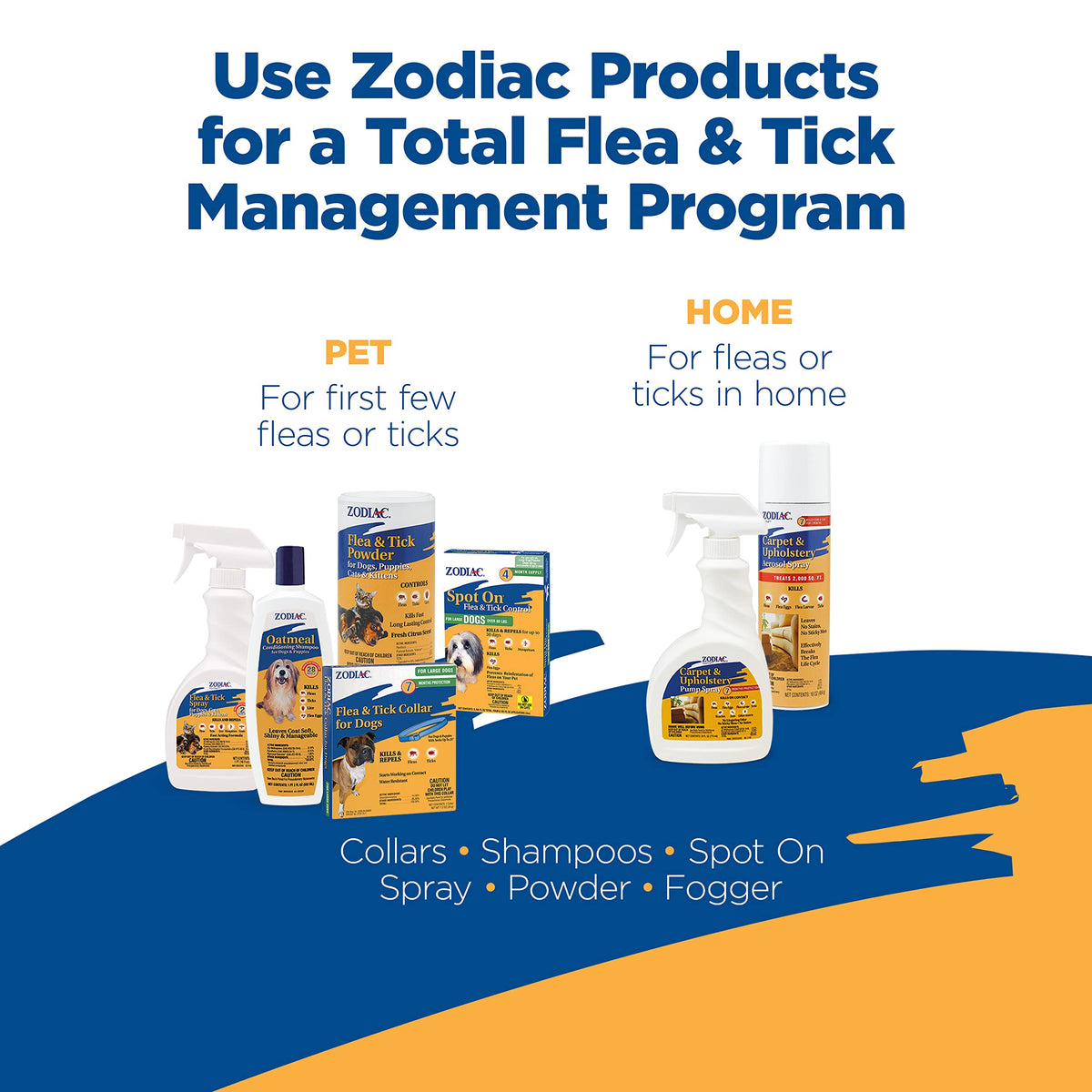 Flea & Tick Control Medium Dogs 4 Pack T4859