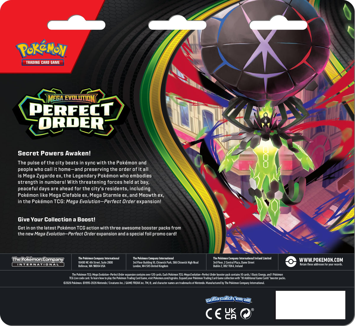 Pokemon TCG 3 Pack Blister S709