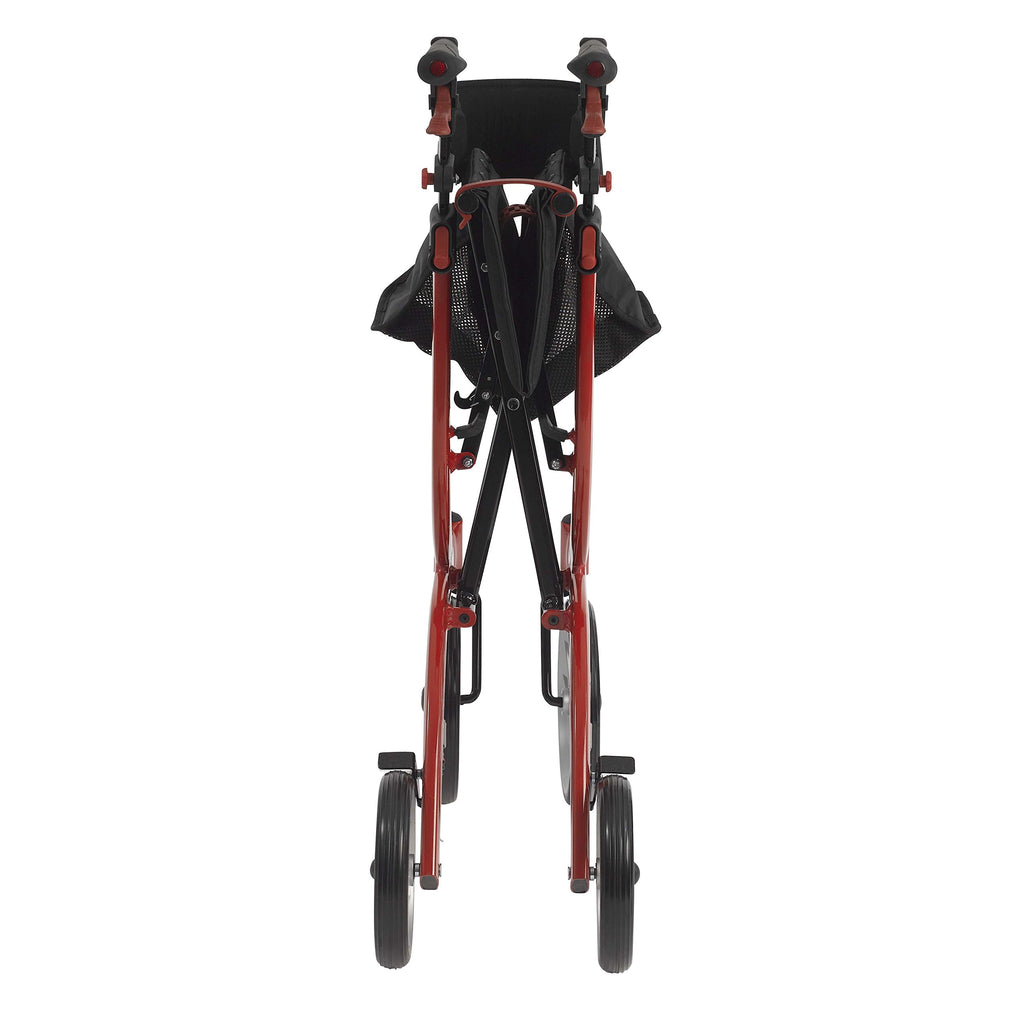 Red Rollator Rolling Walker G148254