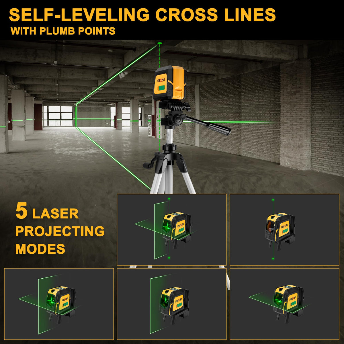 100Ft Self Leveling Laser Level with Tripod R566029