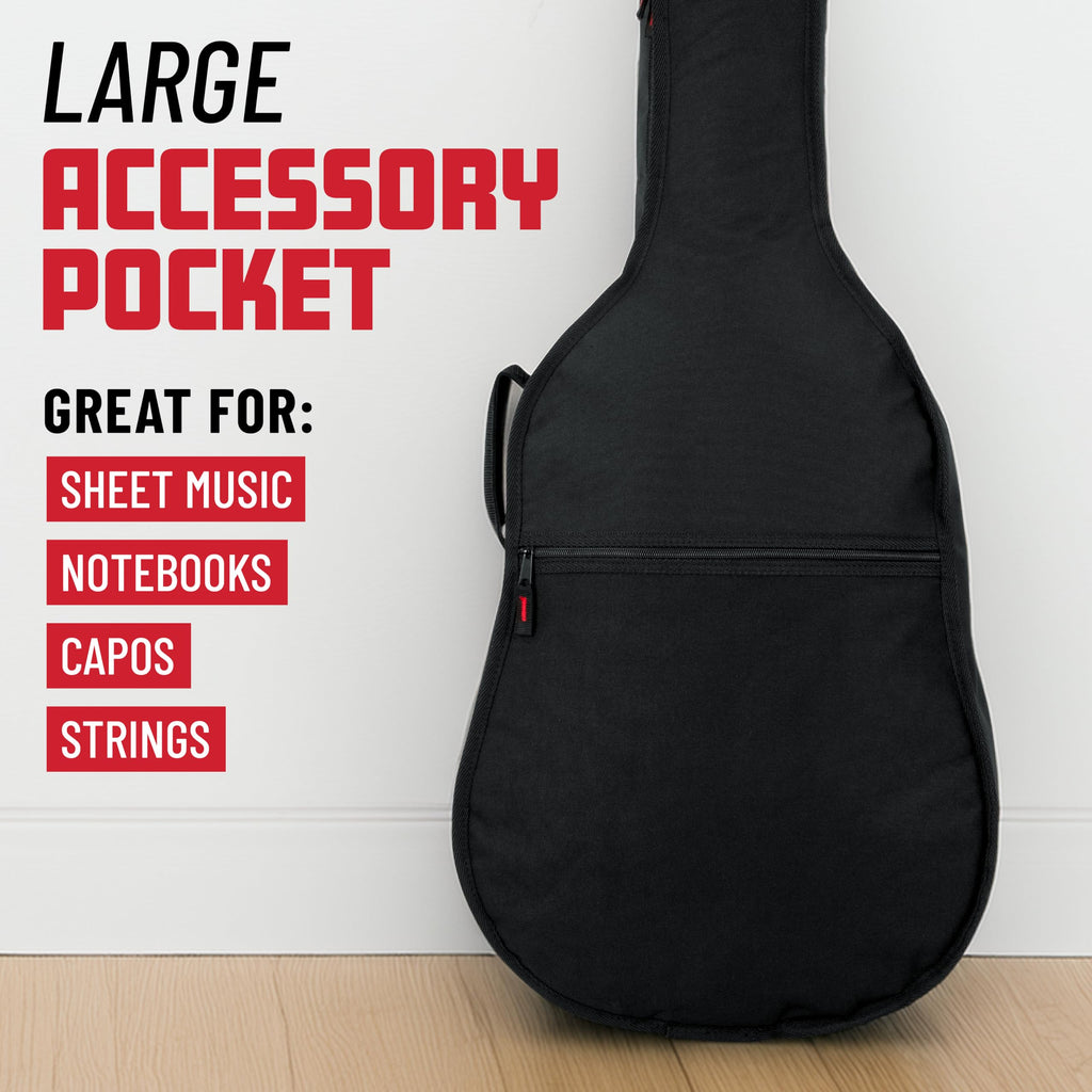 Foam Padded Acoustic Guitar Gig Bag W871