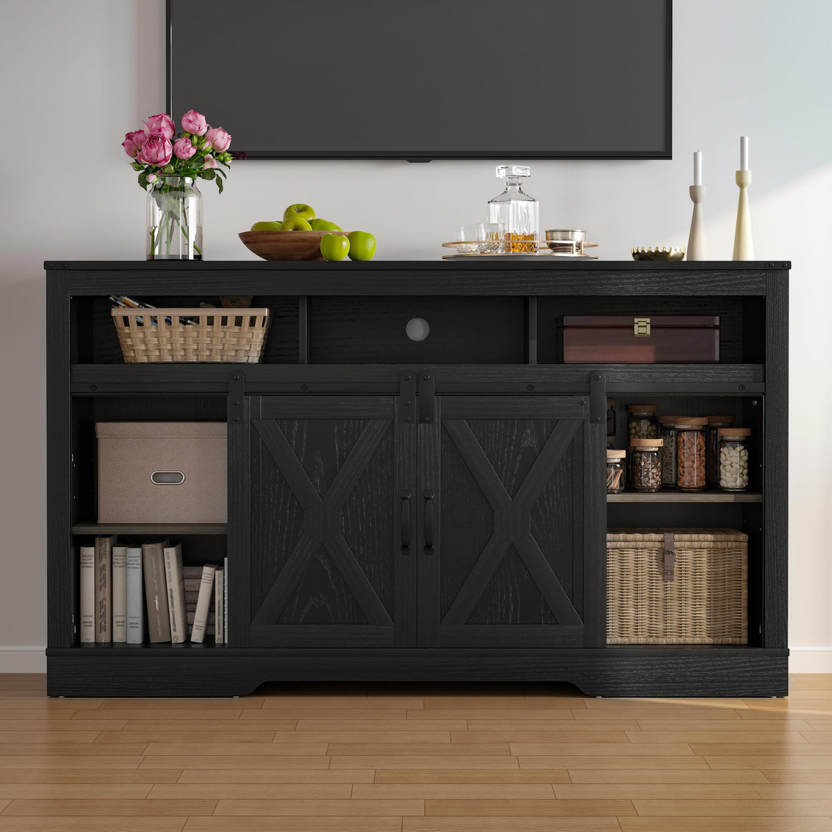 Farmhouse TV Stand T410996