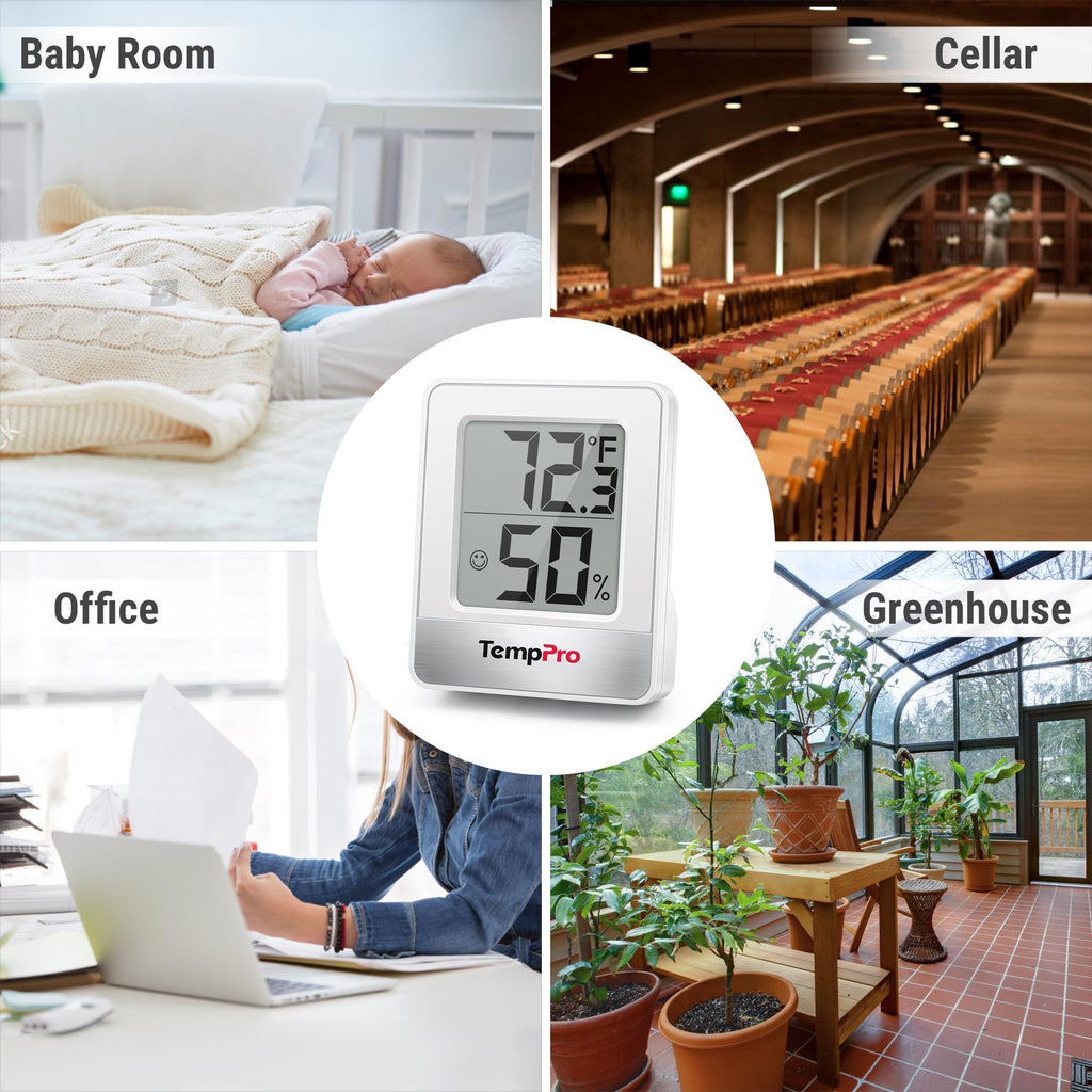 Digital Hygrometer Indoor Thermometer Q43223