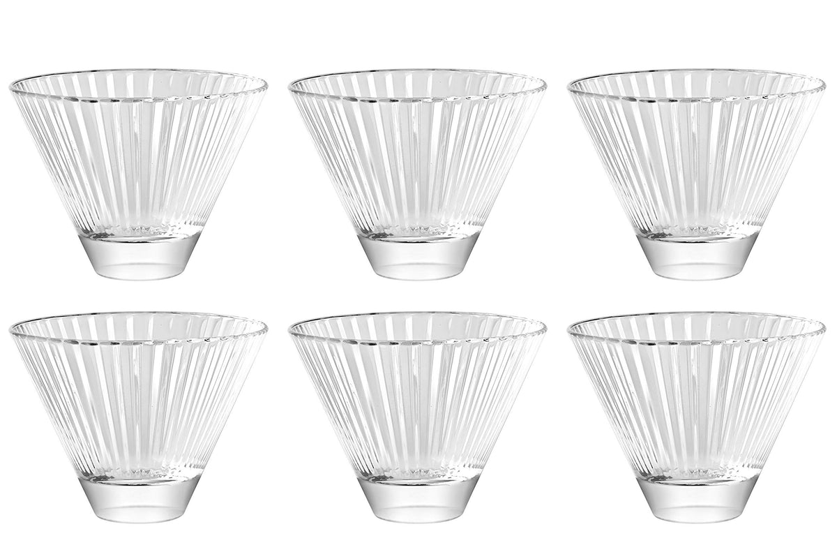 Stemless Cocktail Glasses Set of 6 Y9998