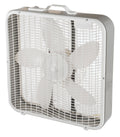 20-Inch 3-Speed Box Fan with Carrying Handle, Light Gray K495