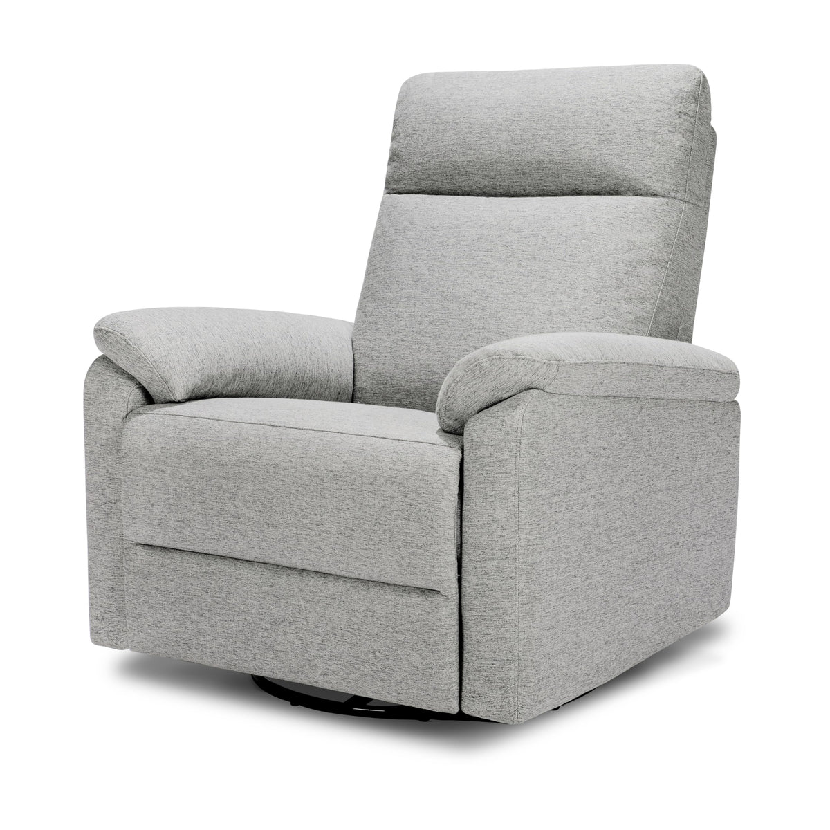Frost Grey Recliner Glider with 360 Swivel W8821