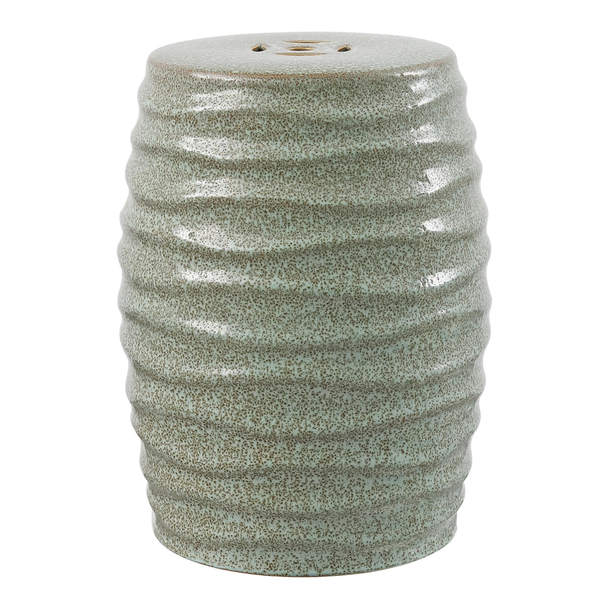 Blue Ceramic Garden Stool C296241