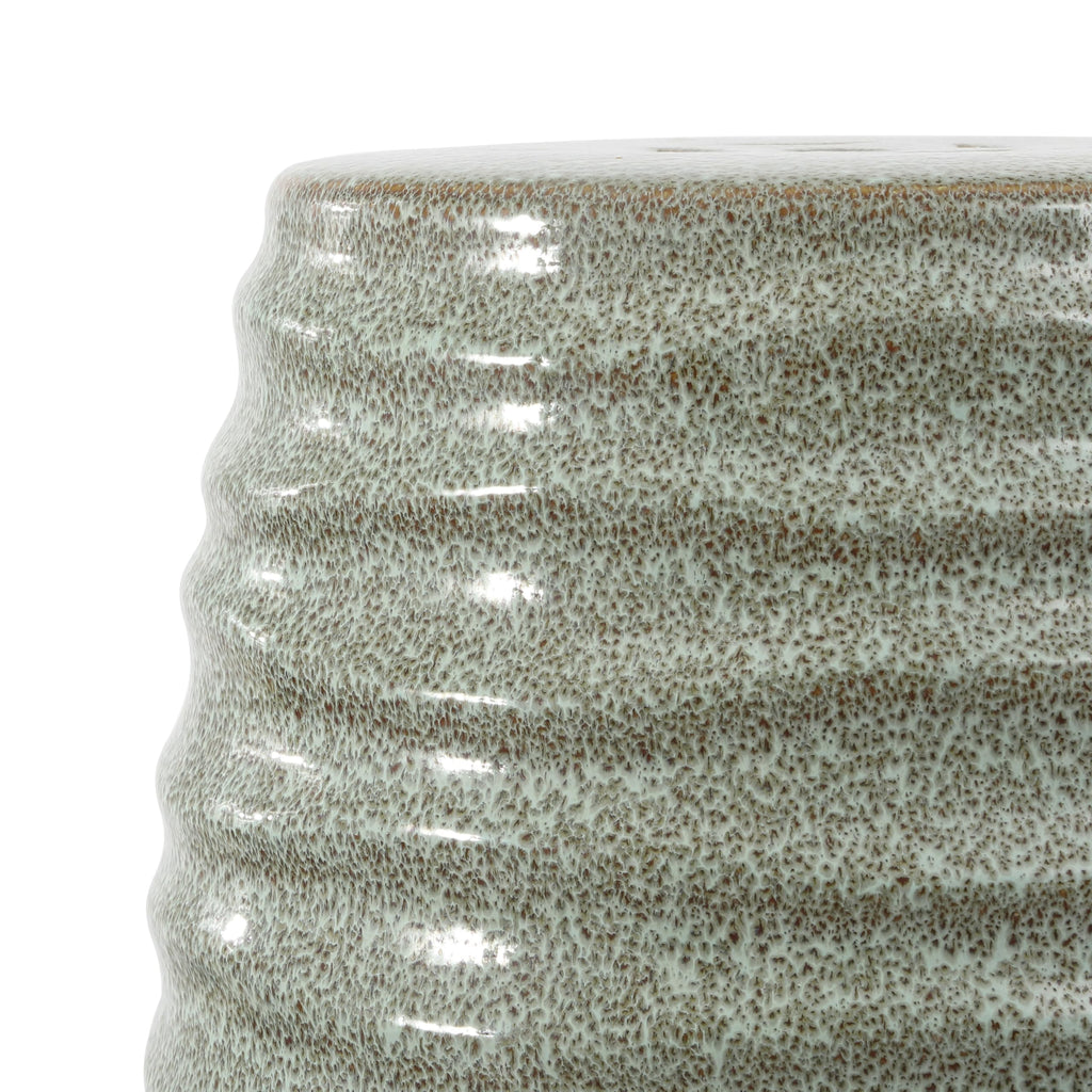 Blue Ceramic Garden Stool C296241