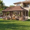 12x20 Pop Up Gazebo with Mosquito Netting B85014