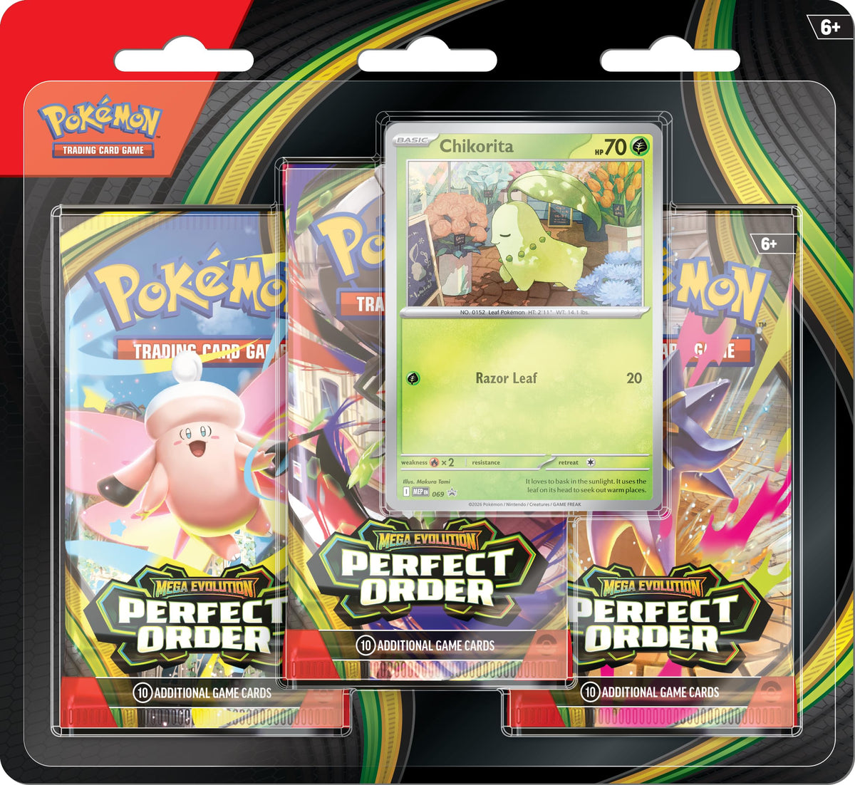 Pokemon TCG 3 Pack Blister S709