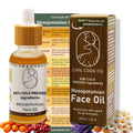 Organic Anti Aging Facial Oil with Sea Buckthorn, Jojoba, Squalane & Lavender 1oz X983